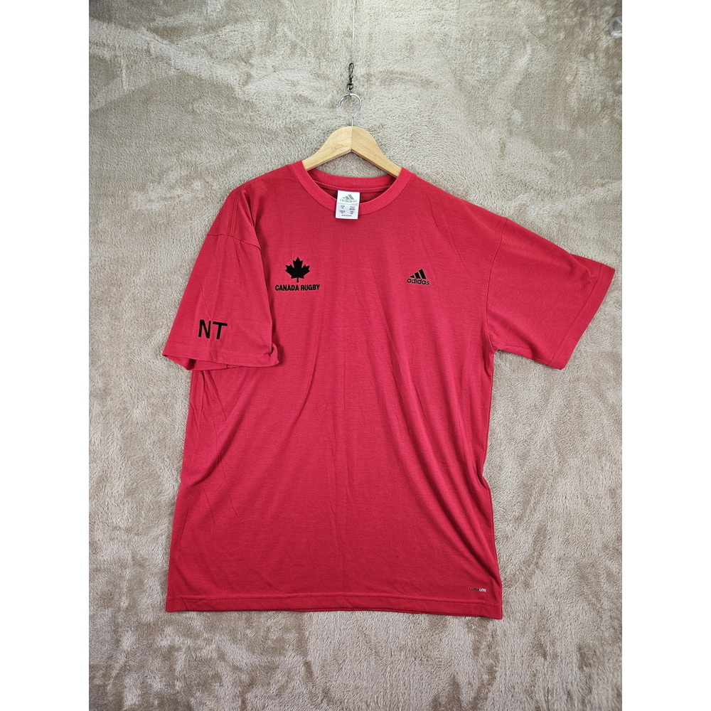 adidas Canada Rugby T-shirt National Team Maple Leaf Logo